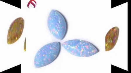 Prezzo di fabbrica Marquise Opal Blue Fire Pietra sciolta per gioielli di moda